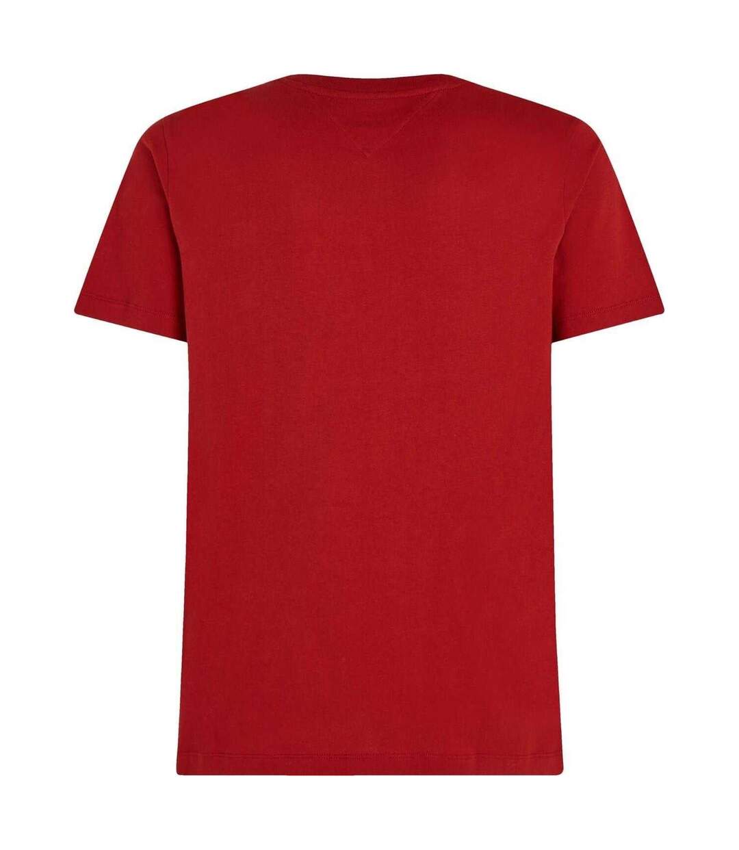 T-shirt Motif/style Logo Brodé Homme Rouge Foncé Tommy Hilfiger-3