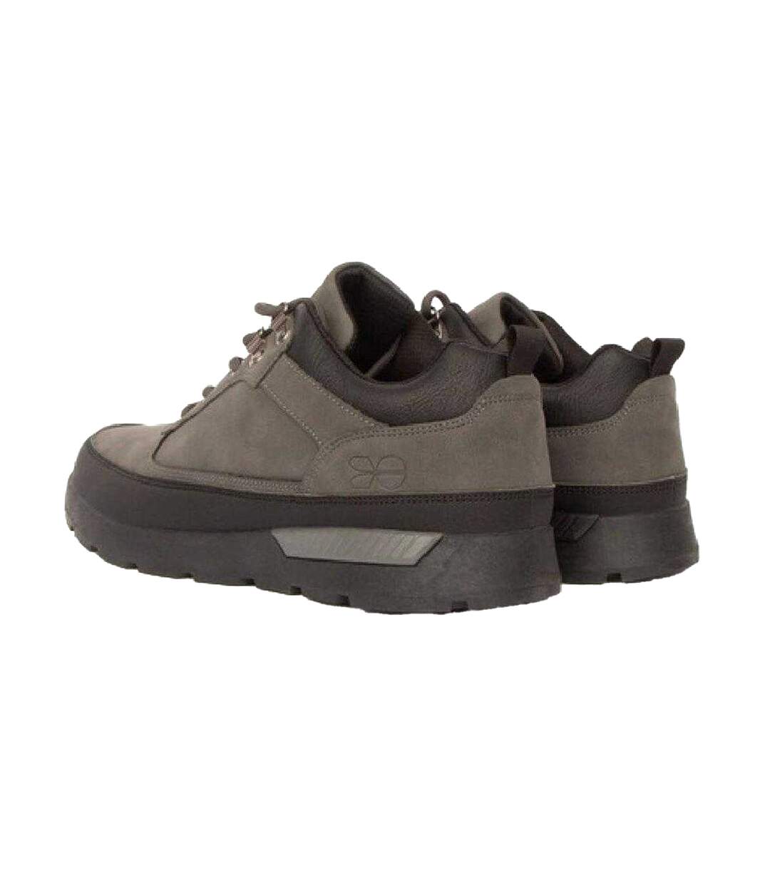 Mens Banbury Logo Boots Grey Crosshatch-2