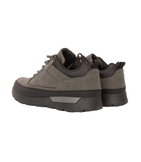 Mens Banbury Logo Boots Grey Crosshatch