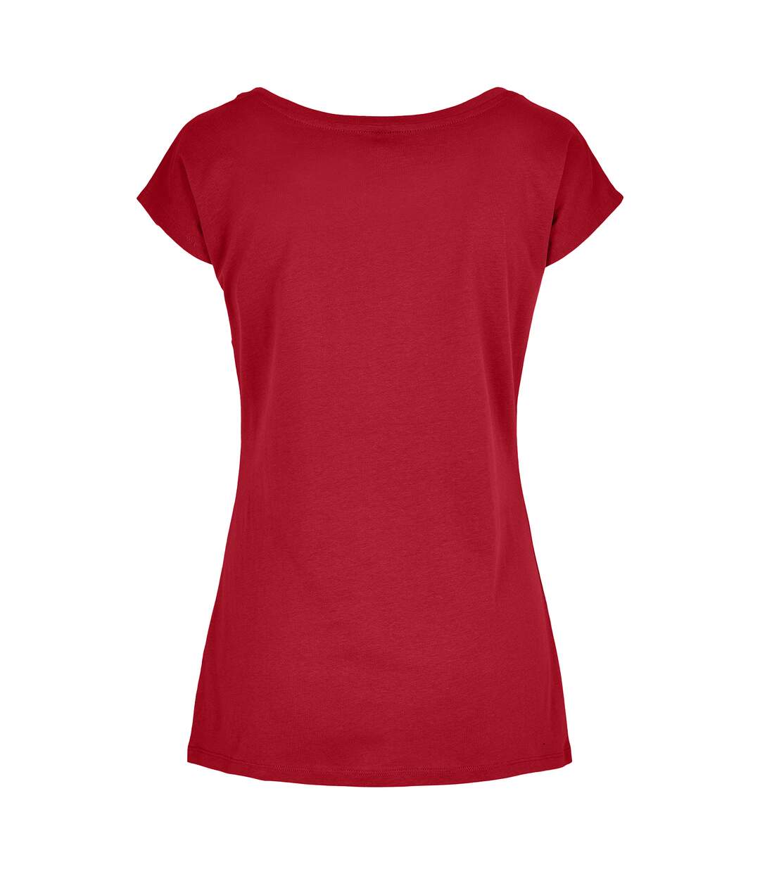 T-shirt femme bordeaux Build Your Brand