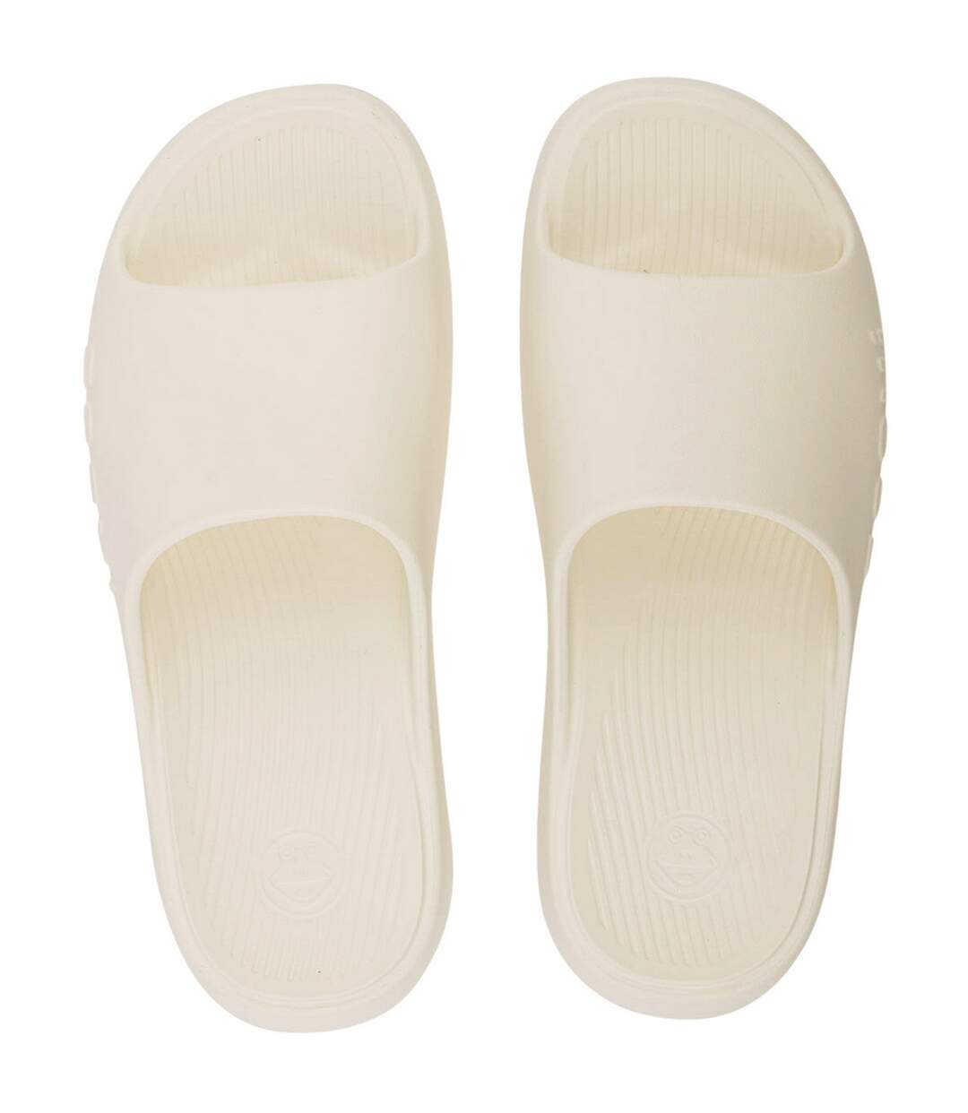 Claquettes Lou Femme Beige Crème Coqui-4