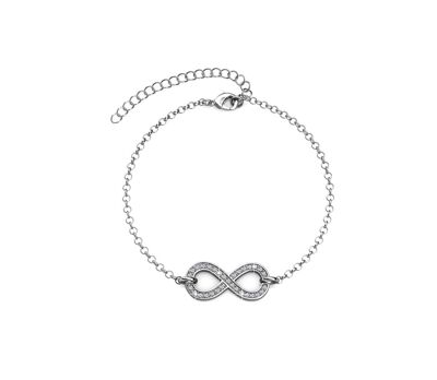 Bracelet Infinity Eight, Cristal d'Autriche