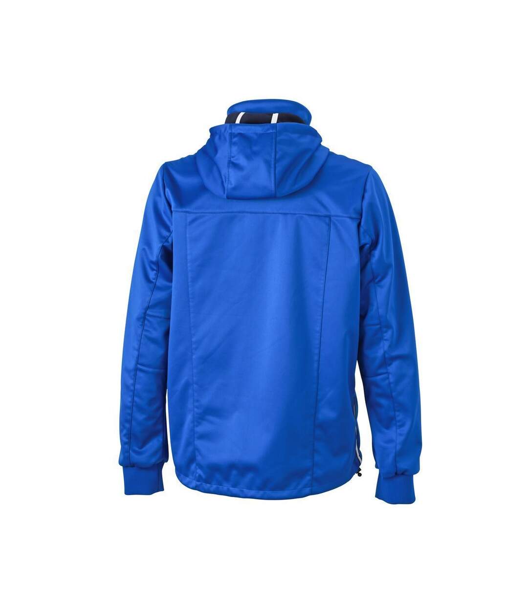 Veste softshell à capuche - homme JN1078 - bleu nautique - coupe-vent imperméable-3