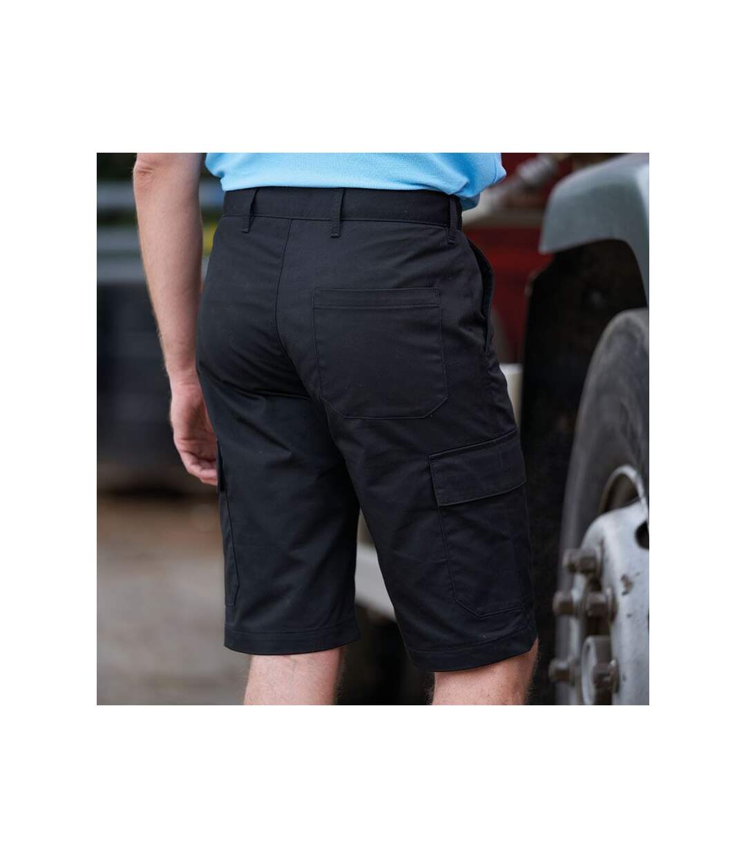 Rtx short cargo homme noir Pro