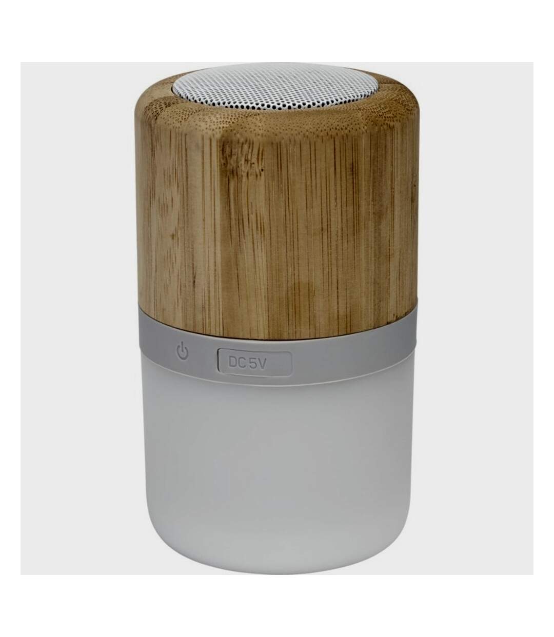 Aurea bamboo light up bluetooth speaker one size brown/white Bullet