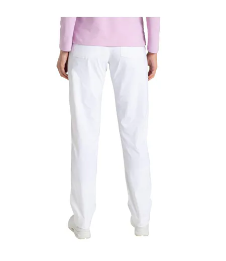 Womens/ladies Milla Nosilife Hiking Trousers White Craghoppers