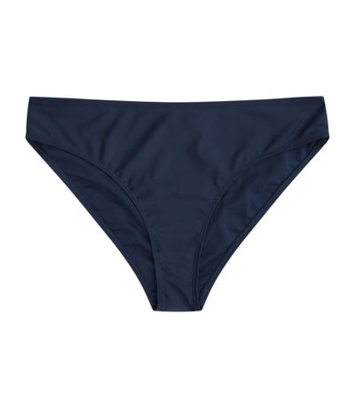 Womens/ladies docks plain bikini bottoms dark blue Animal