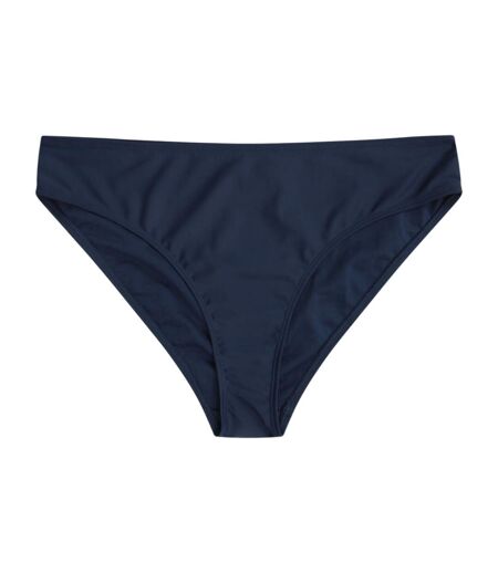 Womens/ladies docks plain bikini bottoms dark blue Animal