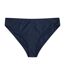 Womens/ladies docks plain bikini bottoms dark blue Animal-1