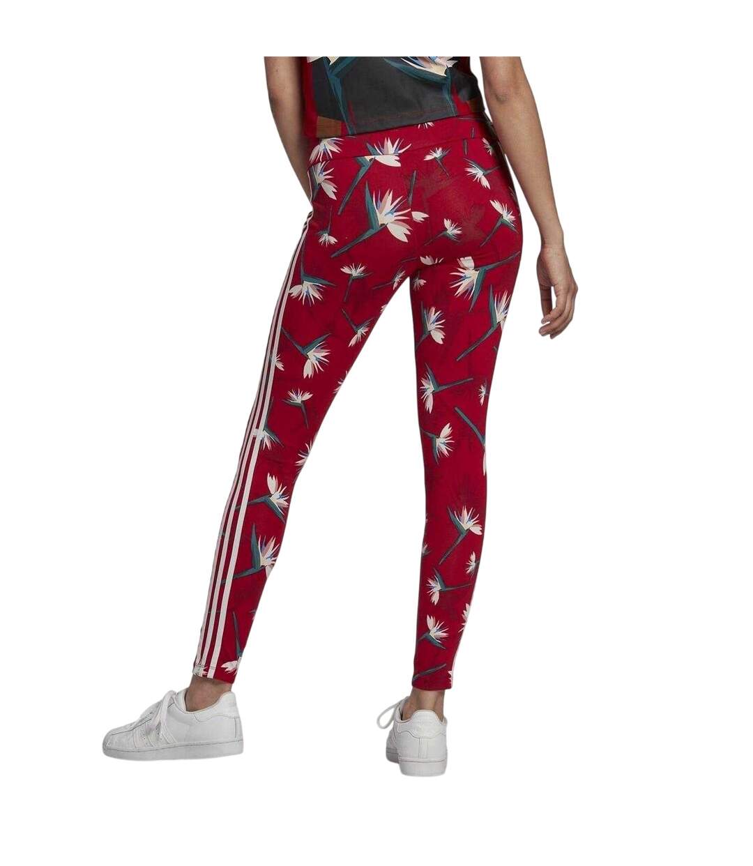 Legging Thebe Magugu Femme Rouge Adidas-3