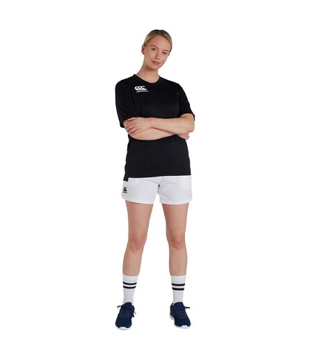 Womens/ladies Club Jersey Black Canterbury