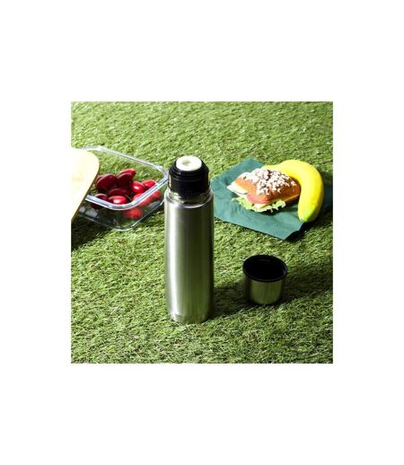 Bouteille Isotherme Inox Transport 50cl Argent