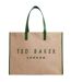 Raffia Tote Bag One Size Green Ted Baker-1