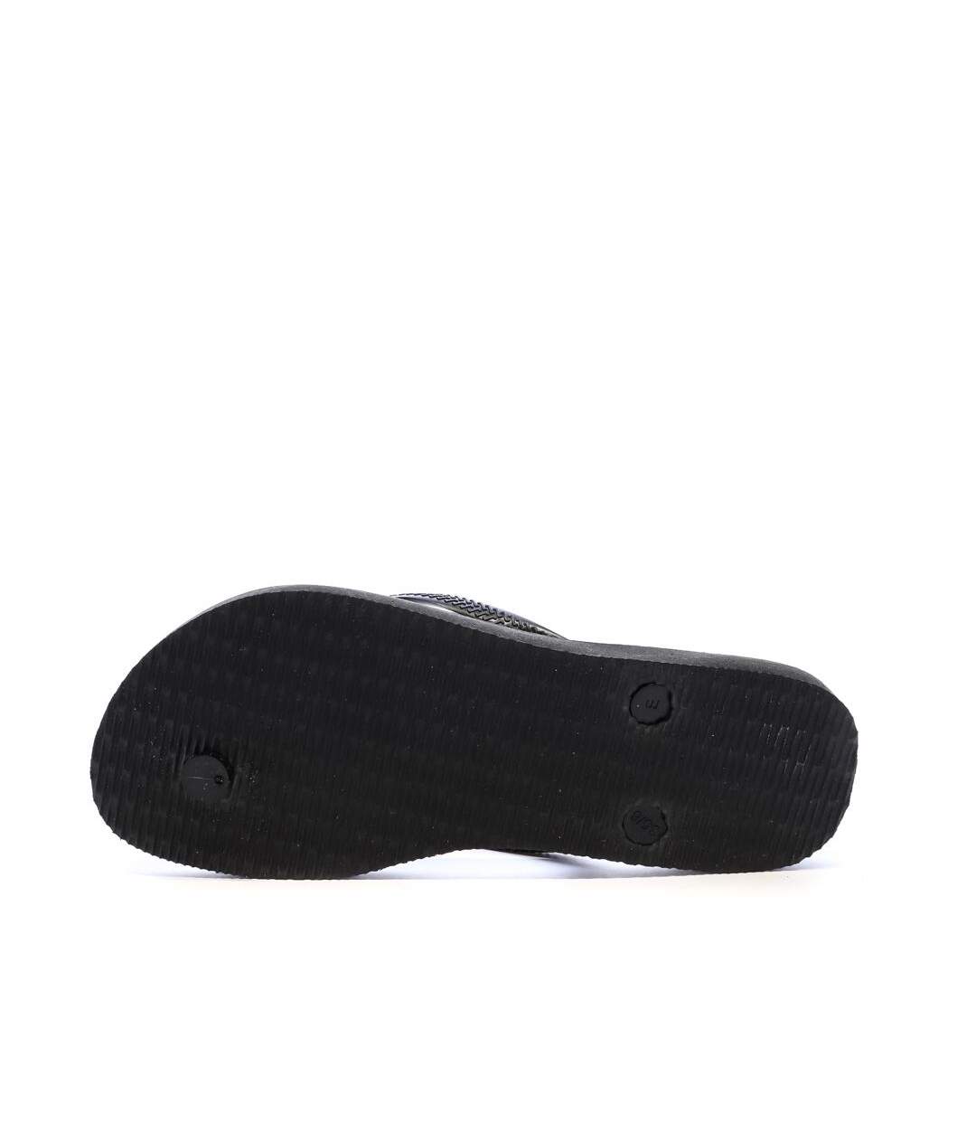 Tongs noir femme havaianas slim animals infradito-2