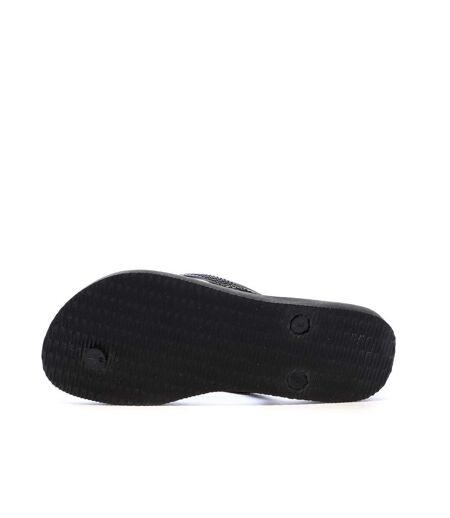 Tongs noir femme havaianas slim animals infradito