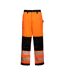 Pantalon De Travail Motif/style Haute Visibilité Eos Homme Orange Noir Korntex-1