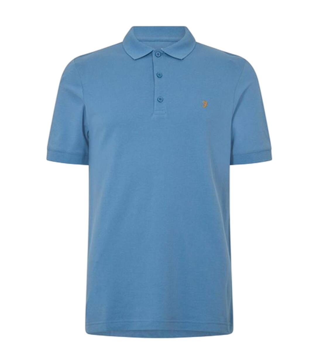 Polo Manches Courtes Emerson Homme Bleu Farah-2