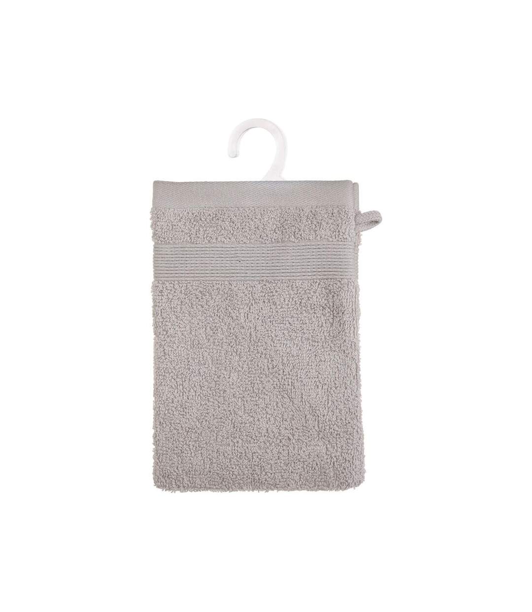 Lot de 2 Gants de Toilette Confort 15x21cm Taupe-3