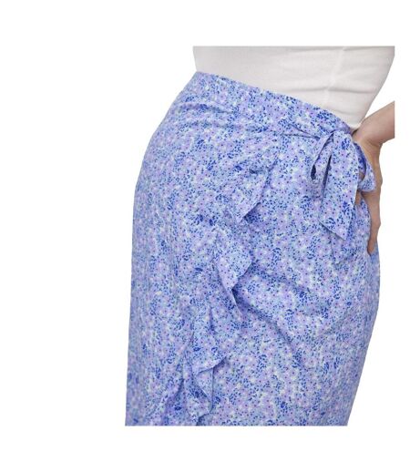 Jupe de grossesse bleu femme vero moda maternity henna