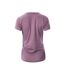 Womens/ladies Bisic T-shirt Violet Martes-2