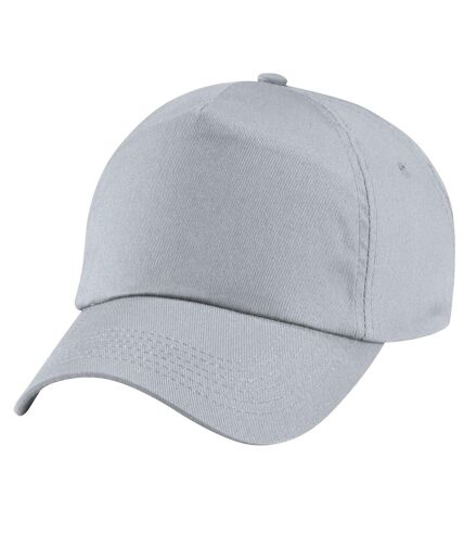 Lot de 2  casquettes de baseball adulte gris clair Beechfield