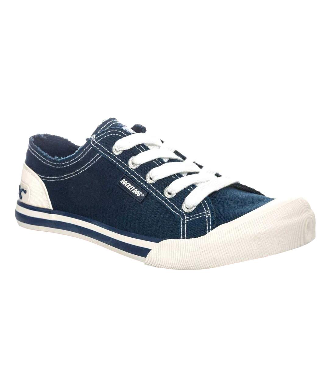Baskets Jazzin 8a Femme Bleu Marine Rocket Dog-1