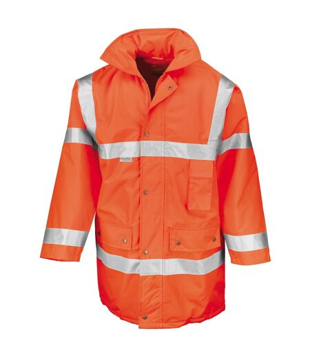 SAFE-GUARD by Result Veste de sécurité unisexe pour adultes (Orange) - UTPC7411