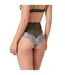 Tanga taille haute kaki Mystique-3