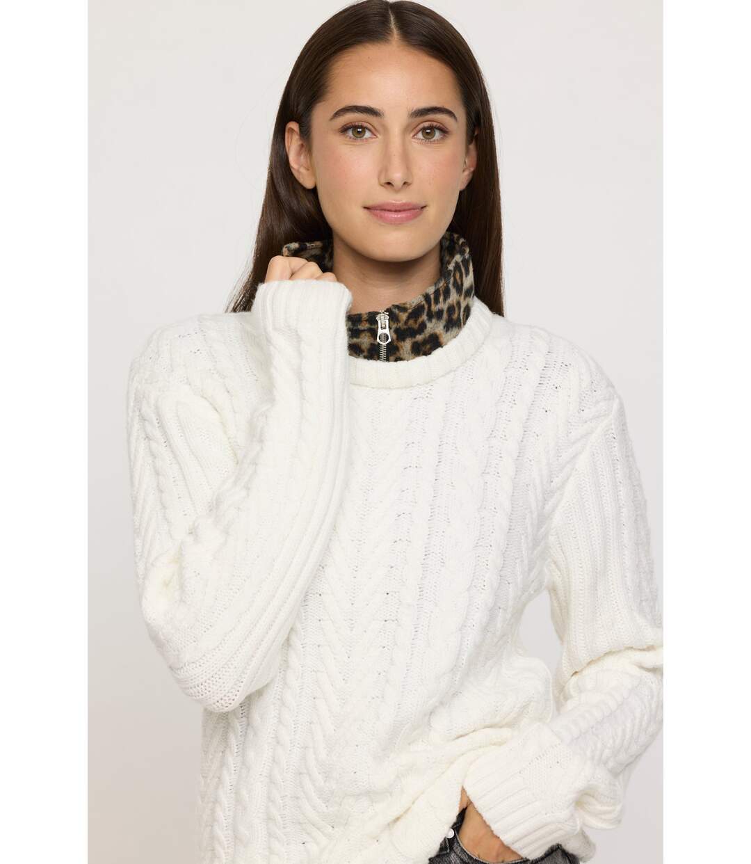 Faux col Ubomb Camel-2