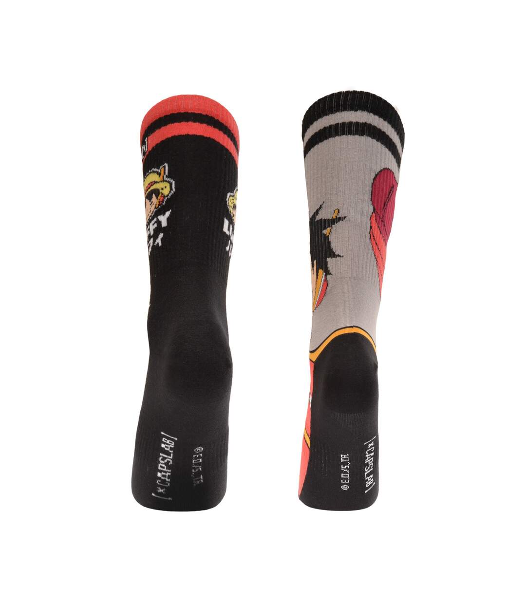 Paire de chaussettes dépareillées Luffy One Piece Capslab-2