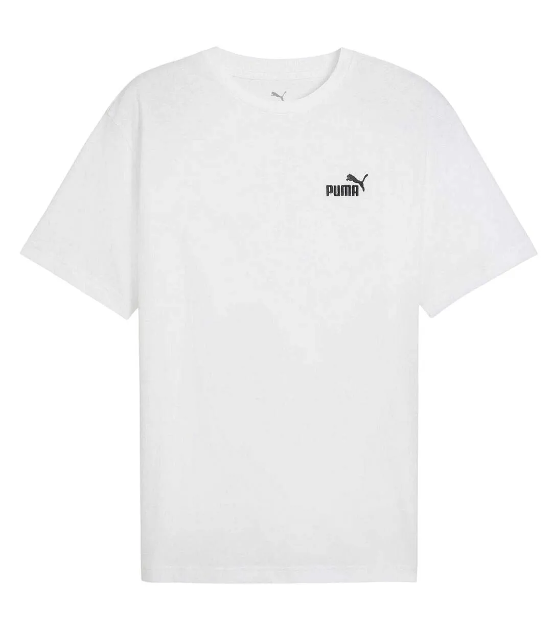 Mens No.1 Small Logo Short-sleeved T-shirt  White Puma-1
