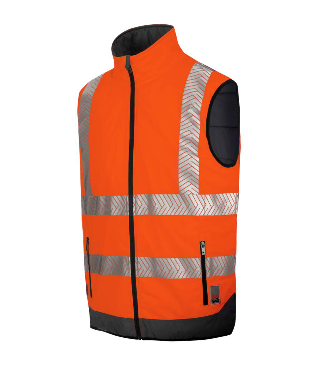 Gilet de travail haute-visibilité réversible orange fluo Würth MODYF-1
