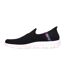 Womens/ladies go walk travel tahiti trainers black Skechers-2