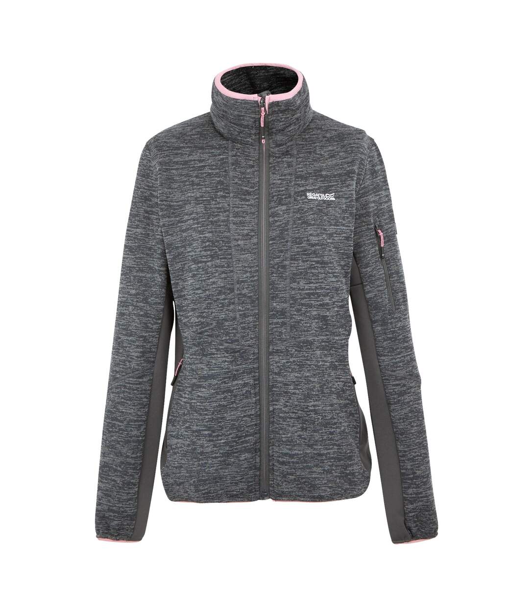 Veste Polaire Ralina Femme Gris Phoque Lilas Regatta-2