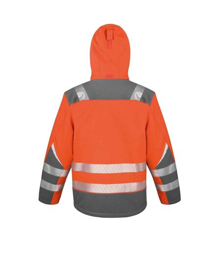 Manteau dynamic adulte orange fluo SAFE-GUARD by Result