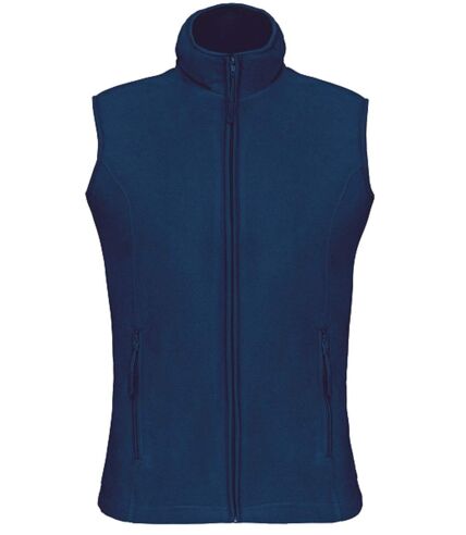 Gilet sans manches micro polaire femme - K906 - bleu true indigo