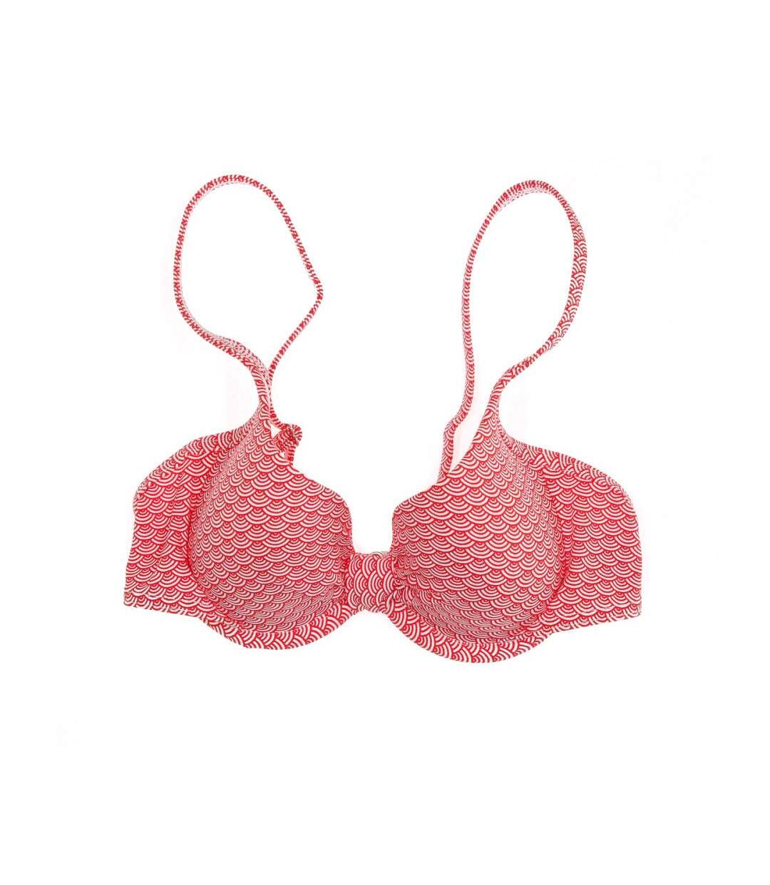 Haut de Bikini Rouge/motifs Femme Nana Cara Soleil - 36-1