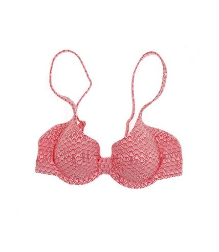 Haut de Bikini Rouge/motifs Femme Nana Cara Soleil - 36