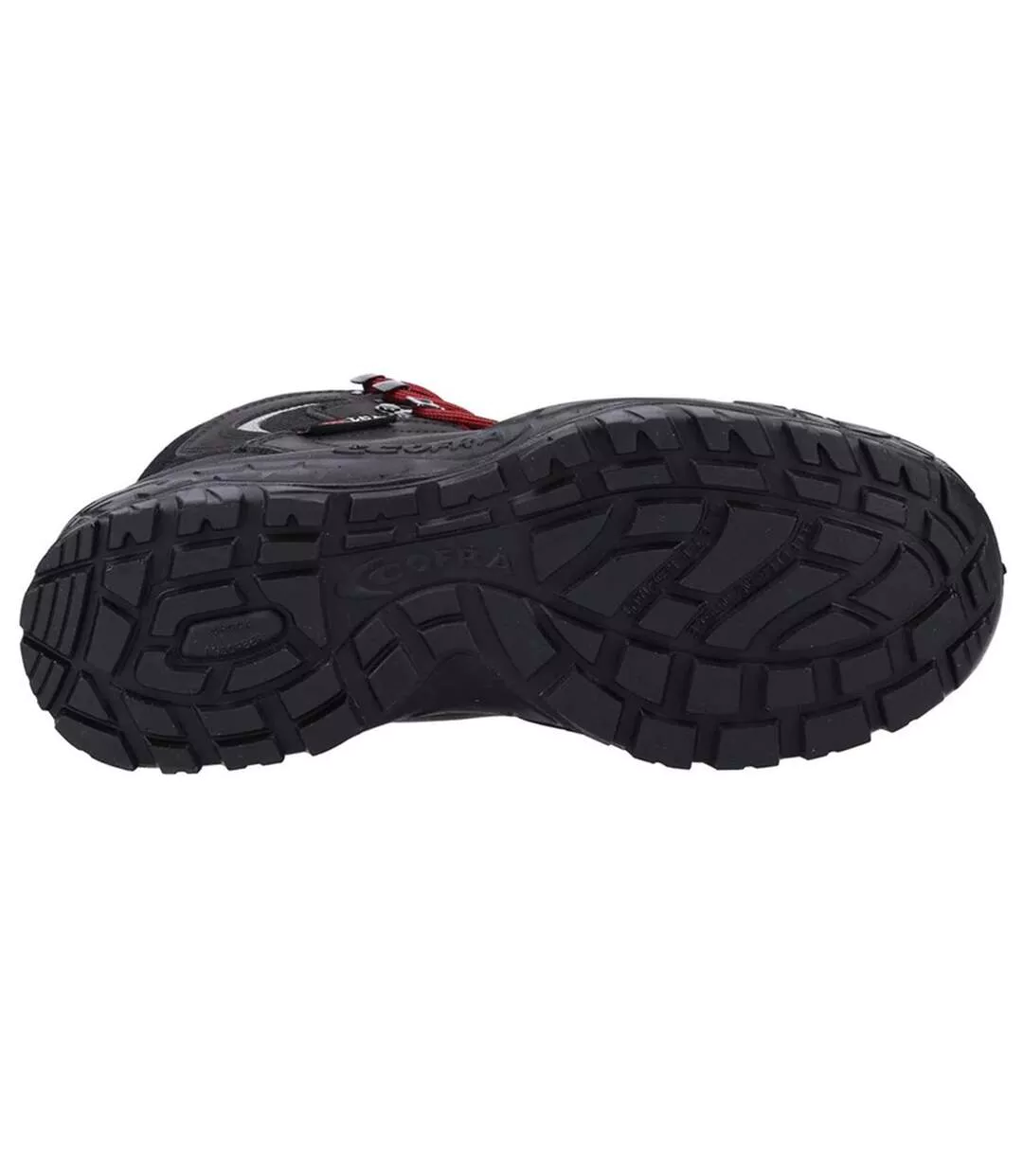 Bottes De Sécurité Summit En Nubuck Pour Hommes Noir Rouge Cofra-4