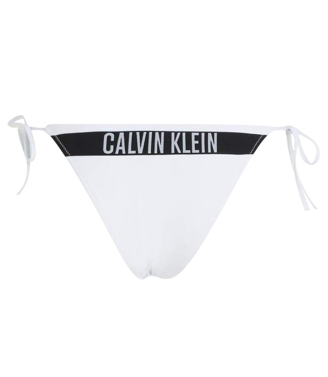 Womens/ladies Intense Power Bikini Bottoms White Calvin Klein-3