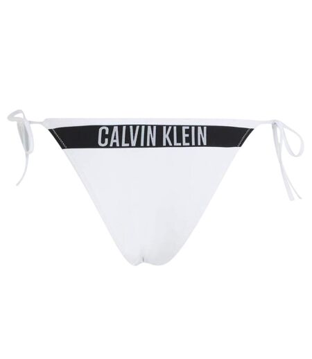 Womens/ladies Intense Power Bikini Bottoms White Calvin Klein