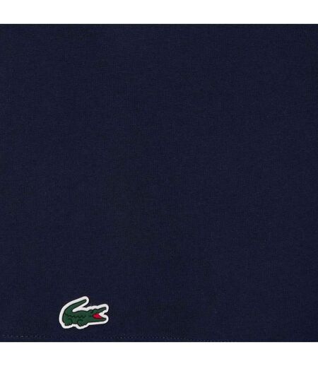 Womens/ladies Printed Ultra Dry Sport Crop Top Blue Lacoste