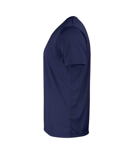 T-shirt Homme Bleu Marine Foncé Clique