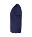 T-shirt Homme Bleu Marine Foncé Clique-3