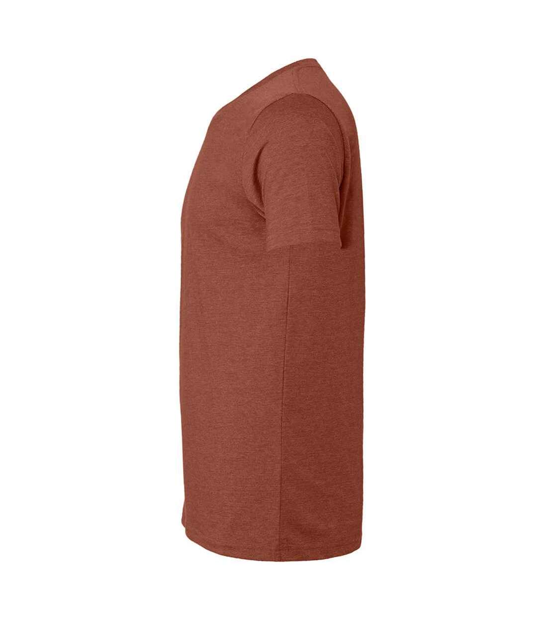 T-shirt Cvc Adulte Marron Chiné Bella + Canvas-3