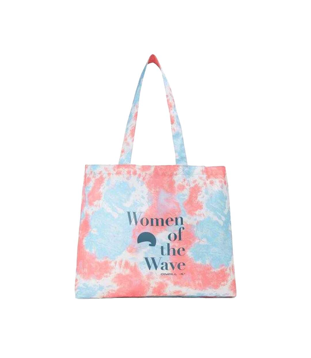 Tote Bag Motif/style Tie-dye Coastal Taille Unique Bleu Rose O´Neill-2