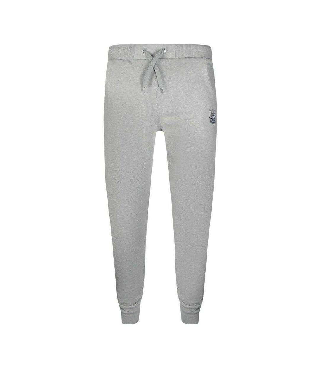 Mens Iconic Crest Crew Neck Tracksuit Grey Aquascutum-4