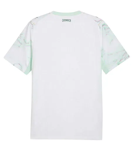 Mens World Cup 2026 Austria Fc Away Shirt White Mint Puma
