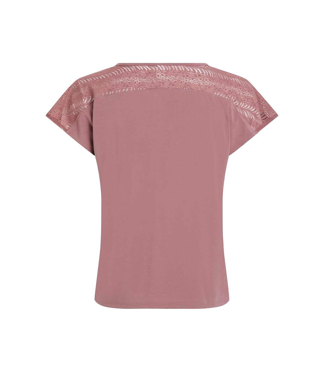 Haut De Pyjama Manches Courtes Femme Rose Calvin Klein-2