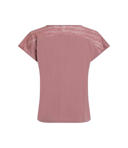 Haut De Pyjama Manches Courtes Femme Rose Calvin Klein